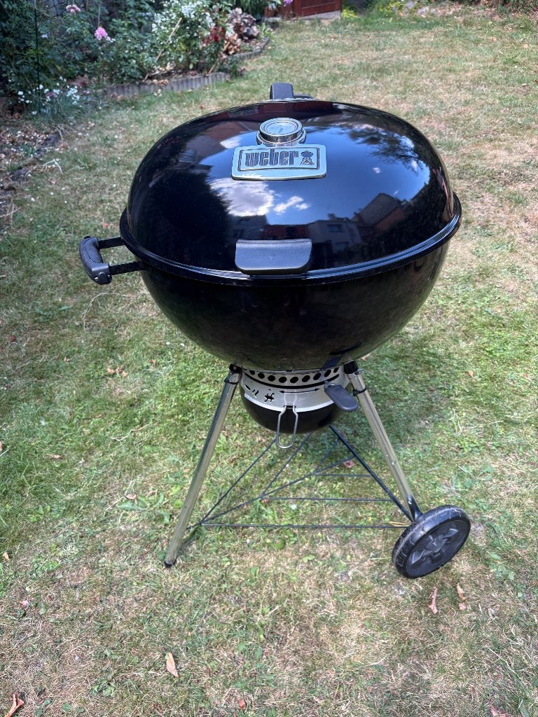 Weber Master Touch, Tuin en Terras, Houtskoolbarbecues, Ophalen, Gebruikt, Weber, Met accessoires