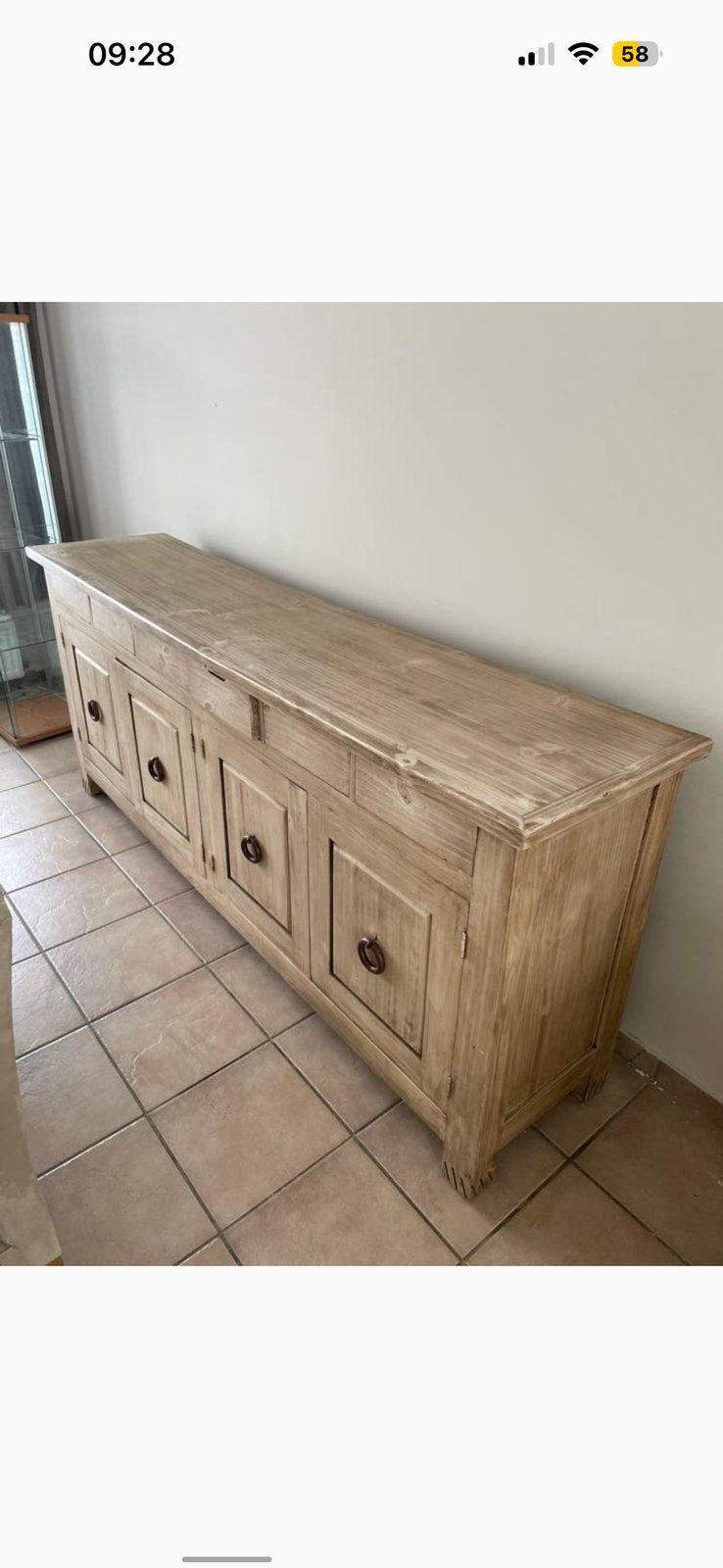 Tafel en stoelen dressoir, Huis en Inrichting, Ophalen, Zo goed als nieuw