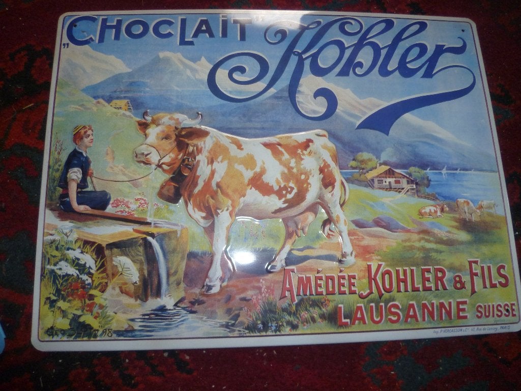BLIKKEN REKLAME BORD, Verzamelen, Ophalen