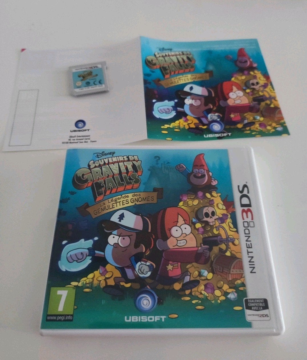 Nintendo 3DS Gravity Falls-herinneringen 
De legende van de, Ophalen