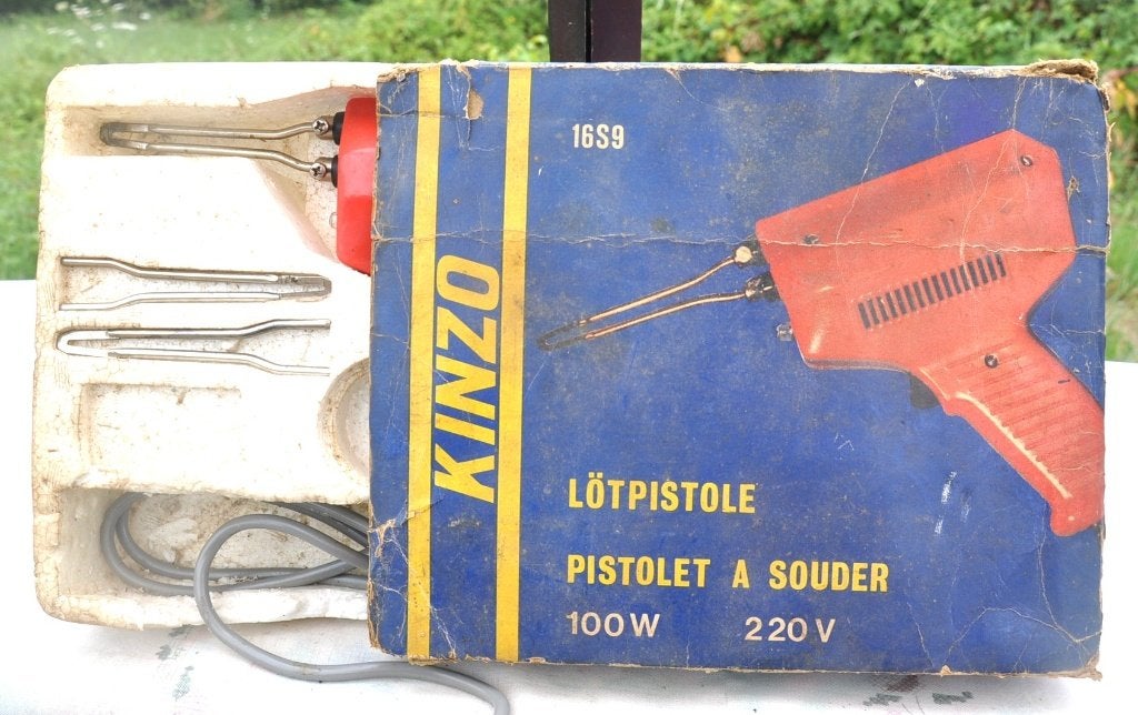 fer a souder kenzo 100w avec 2 embouts de reserve, Hobby & Loisirs créatifs, Bricolage, Utilisé, Outillage ou Accessoires, Électrique