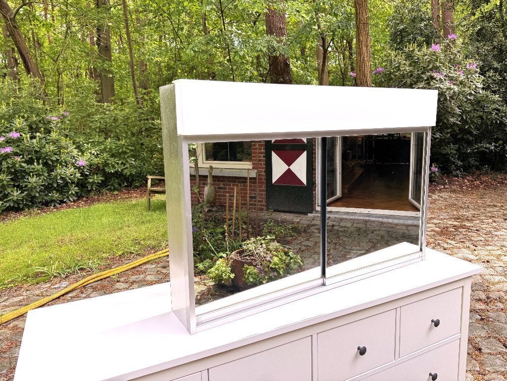 Badkamerkast spiegelkast B 104 x H 70 x D 20cm. Aluminium, Huis en Inrichting, Badkamer | Badkamermeubels, Ophalen, 100 tot 150 cm