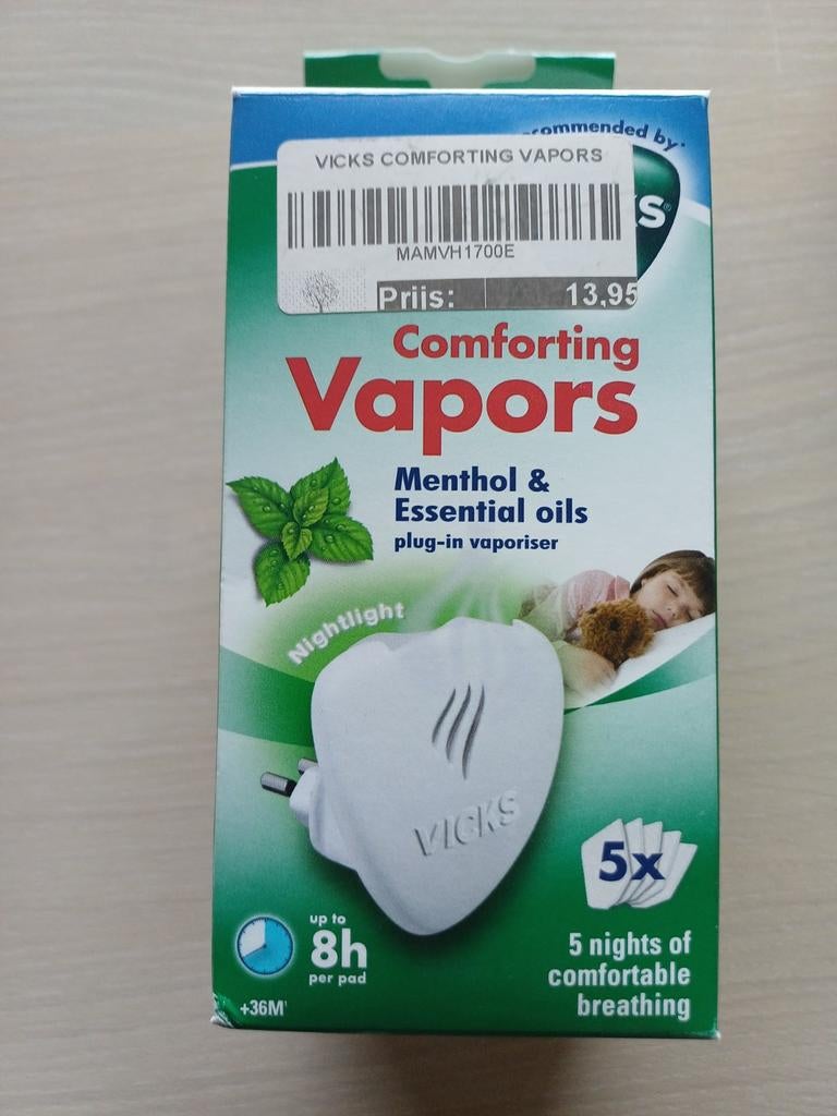 Vicks comforting vapors, Elektronische apparatuur, Ophalen