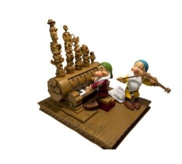 Set van 3 Disneyland Parijs beelden Sneeuwwitje ( Nieuw ), Ophalen of Verzenden, Sneeuwwitje of Doornroosje, Nieuw, Beeldje of Figuurtje