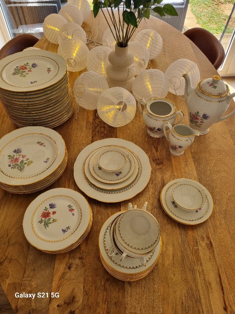 Vaiselle porcelaine, Maison & Meubles, Cuisine | Vaisselle, Service complet, Enlèvement, Utilisé, Autres styles