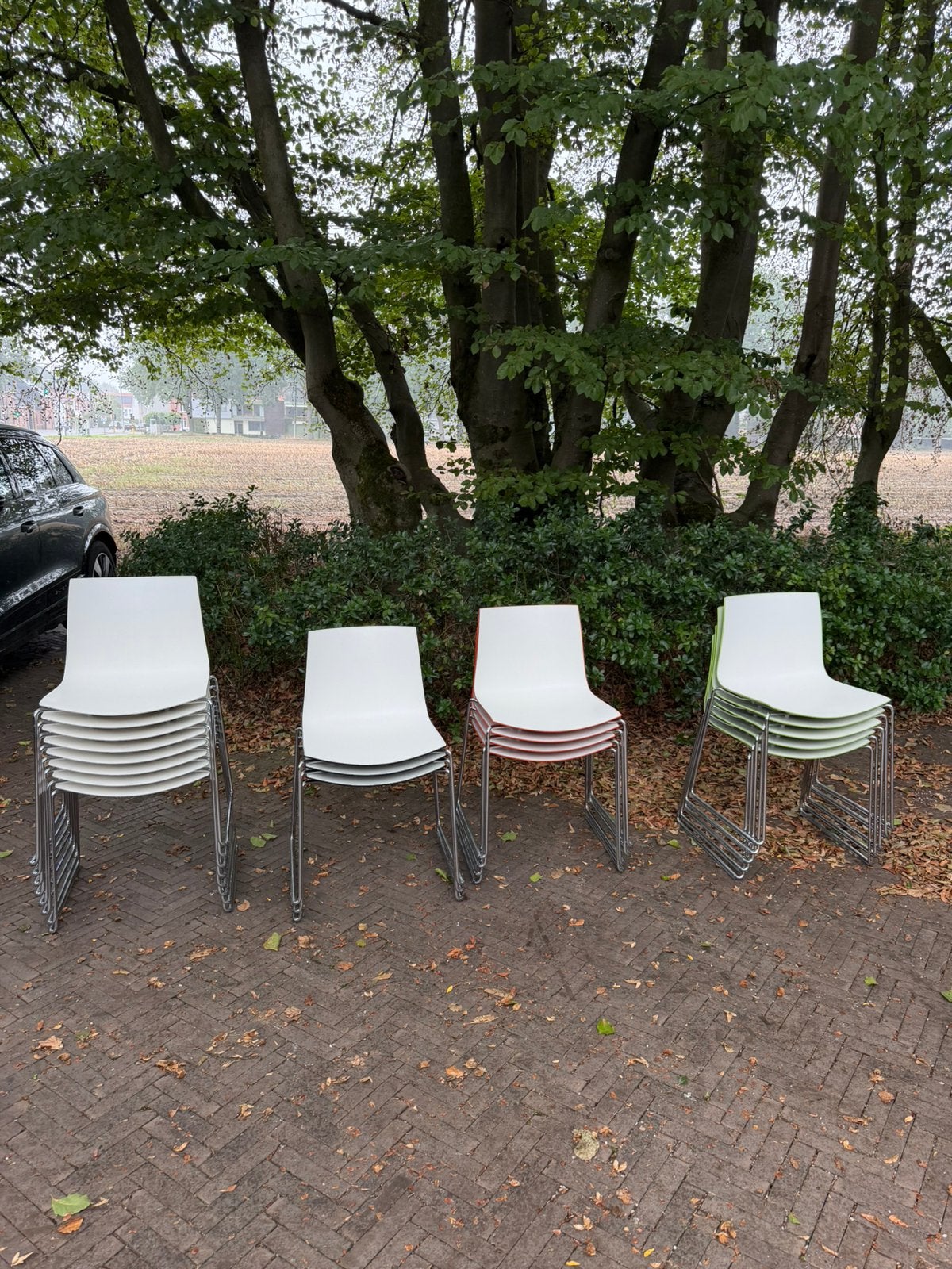 20x chaises design Arper Catifa 46 - différentes couleurs, Maison & Meubles, Enlèvement ou Envoi, Utilisé, Autres couleurs, Synthétique