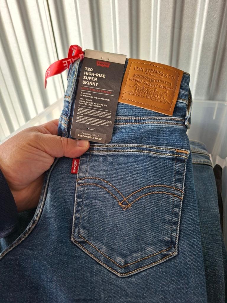 Partij damesjeans Levi's, Nudie etc NIEUW, Ophalen, Nieuw, W36 - W38 (confectie 52/54), Levi's