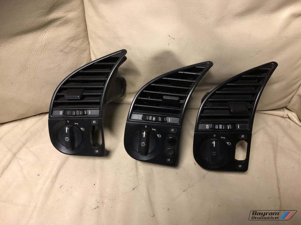 Bmw E36 lichtschakelaar rooster unit coupe cabrio 3-serie m3, -, Utilisé, -, Enlèvement ou Envoi