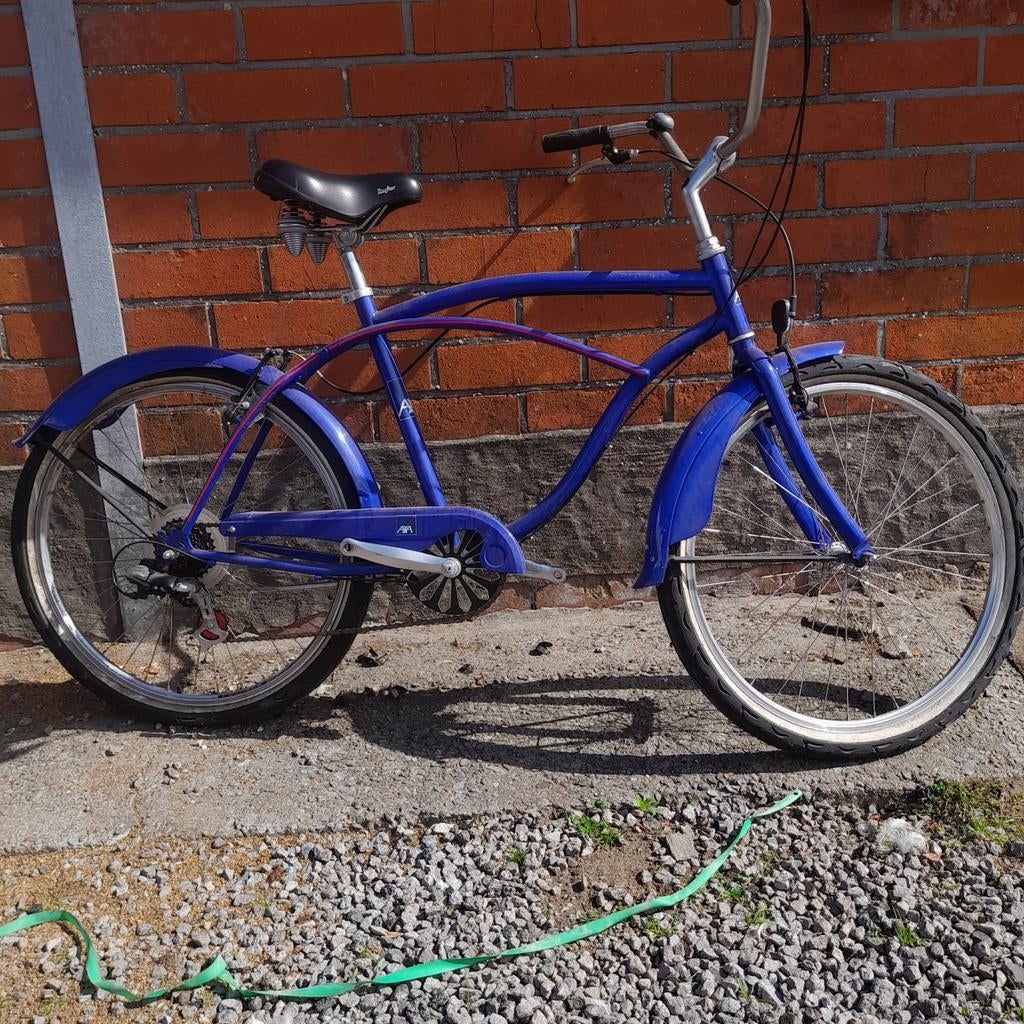 Stijlvolle retro cruiser fiets – zo goed als nieuw, Fietsen en Brommers, Ophalen, Cruiser