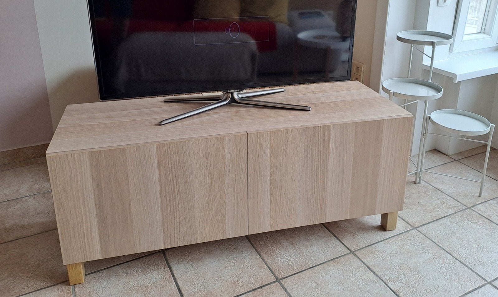TV meubel te Westende Ikea Malm 120cm, Ophalen