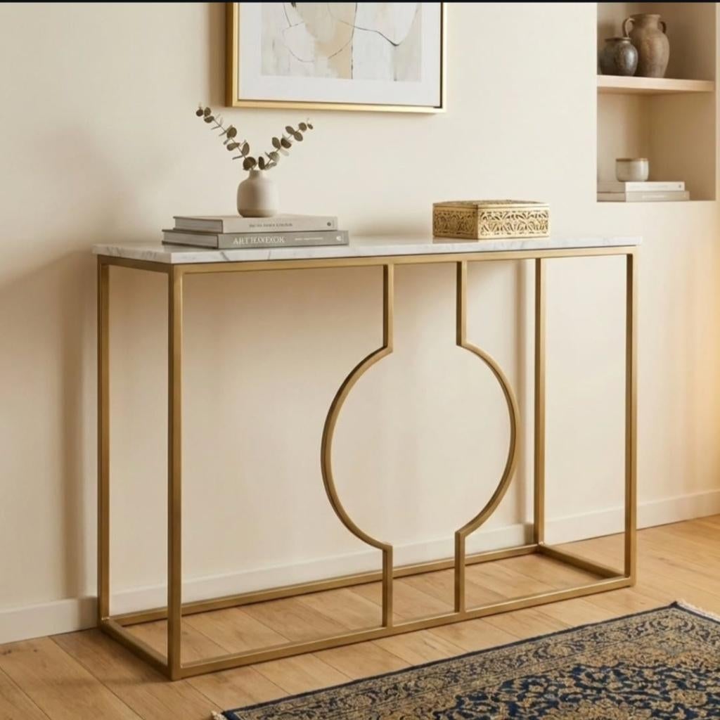 Table, console, table d'appoint, Enlèvement, Neuf, Métal