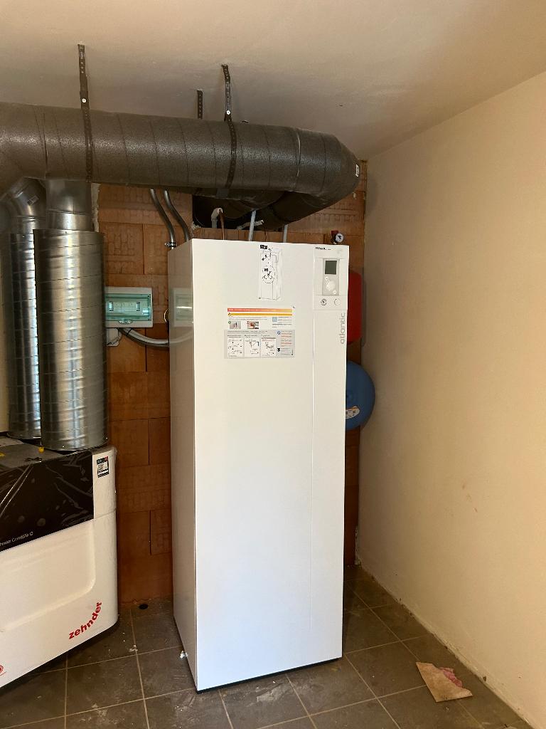 Installation de pompe à chaleur air/air et air/eau