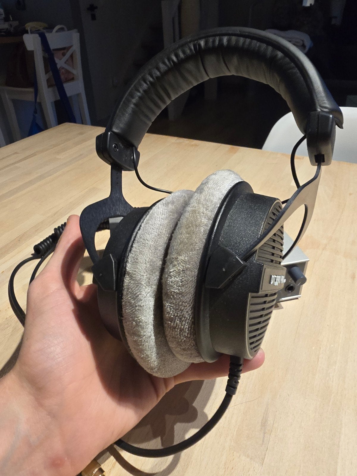 Beyerdynamic DT 990 PRO 250 ohms, Beyerdynamic, Enlèvement, Circum-auriculaire, Noir