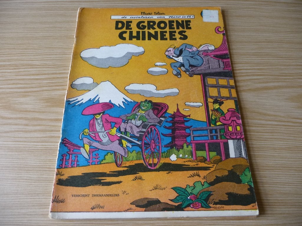 Nero - 21. De groene Chinees 1964 - €7, Boeken, Gelezen, Marc Sleen, Eén stripboek, Ophalen of Verzenden