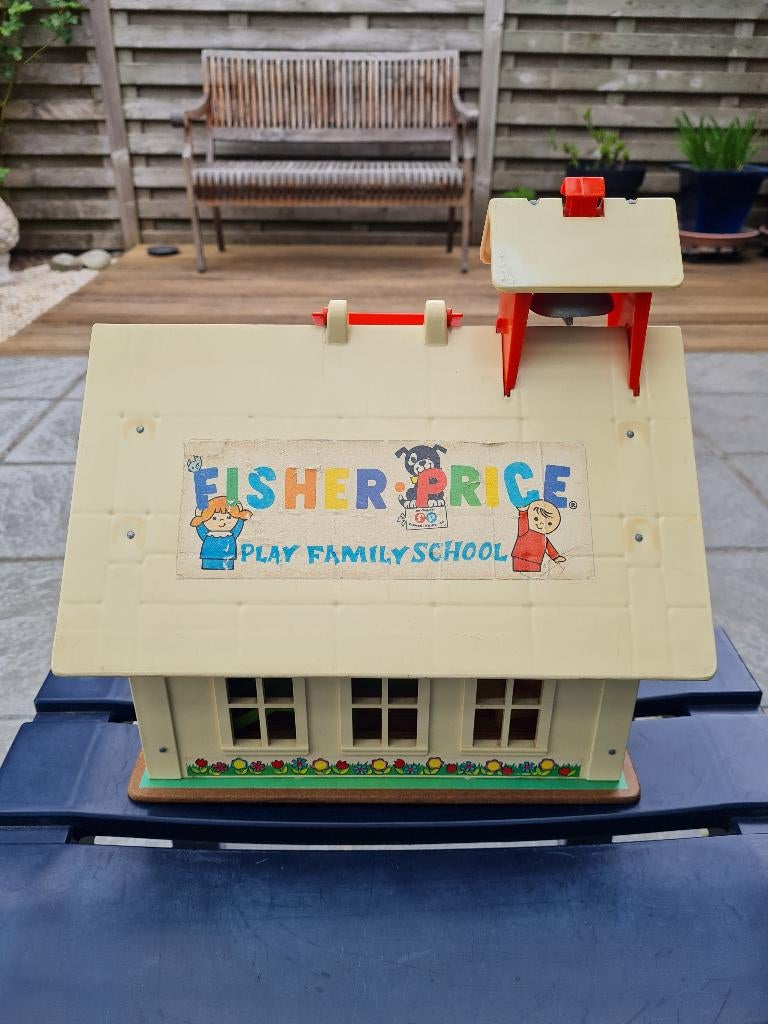 VINTAGE SPEELGOED FISHER PRICE, Ophalen, Gebruikt, Speelset