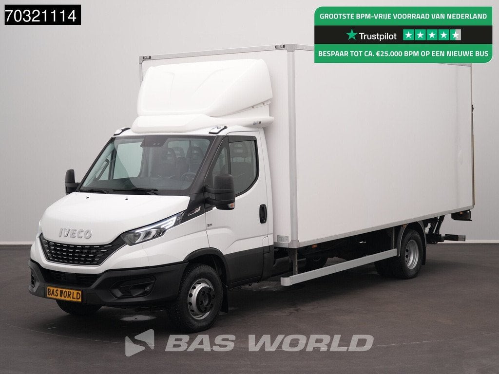Iveco Daily 72C18 3.0L Automaat Laadklep Zijdeur 180PK Bakwa, Auto's, Bestelwagens en Lichte vracht, Bedrijf, Te koop, Achteruitrijcamera