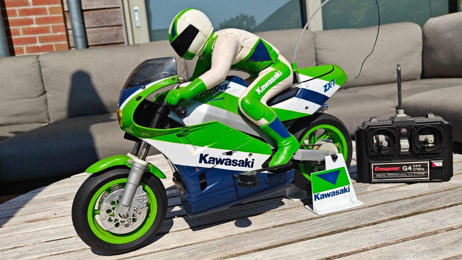 Kawasaki ZXR 750 H 1989 - 1990 Graupner RC bike, Motoren, Onderdelen | Kawasaki, Ophalen