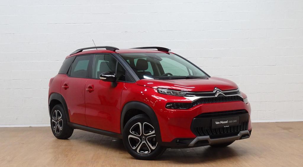 Citroën C3 Aircross 1.2 T Shine, Autos, Citroën, Rouge, 1254 kg, Entreprise, Boîte manuelle