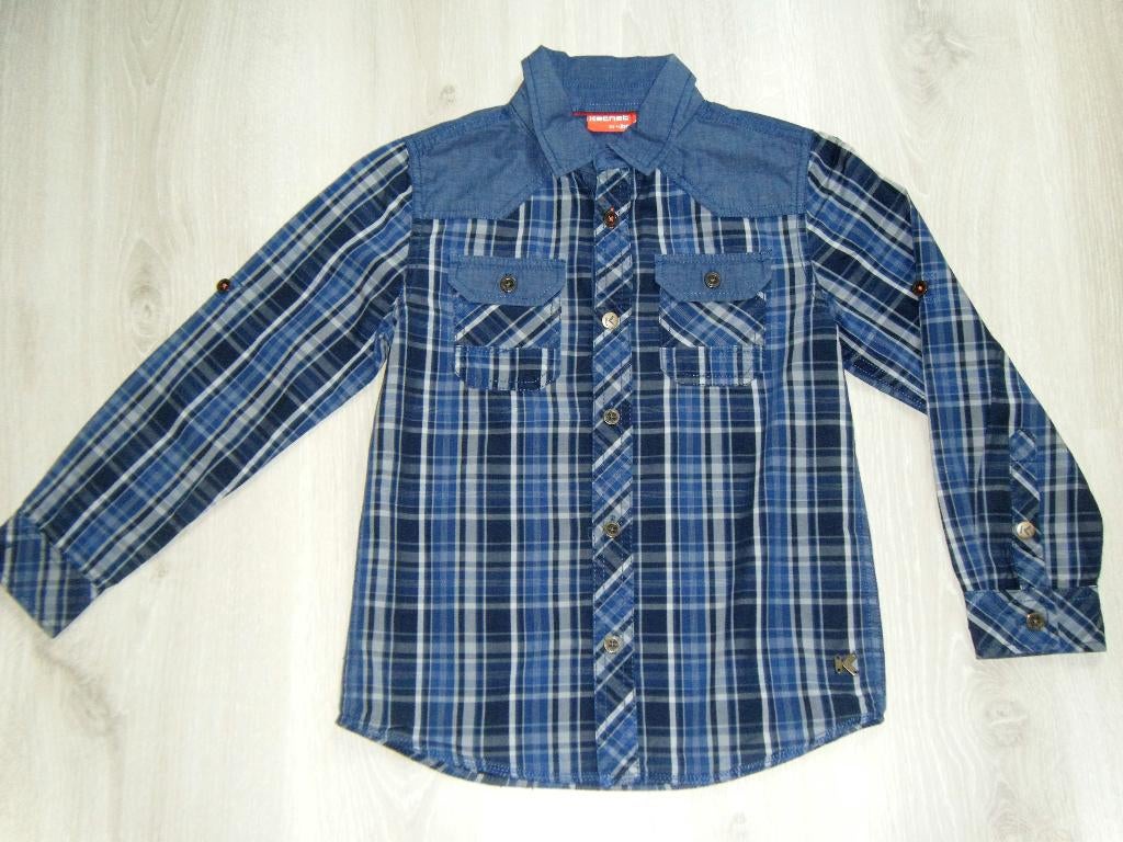 Hemdje JBC, maat 128, Overhemd of Blouse, Ophalen of Verzenden, Zo goed als nieuw, JBC.