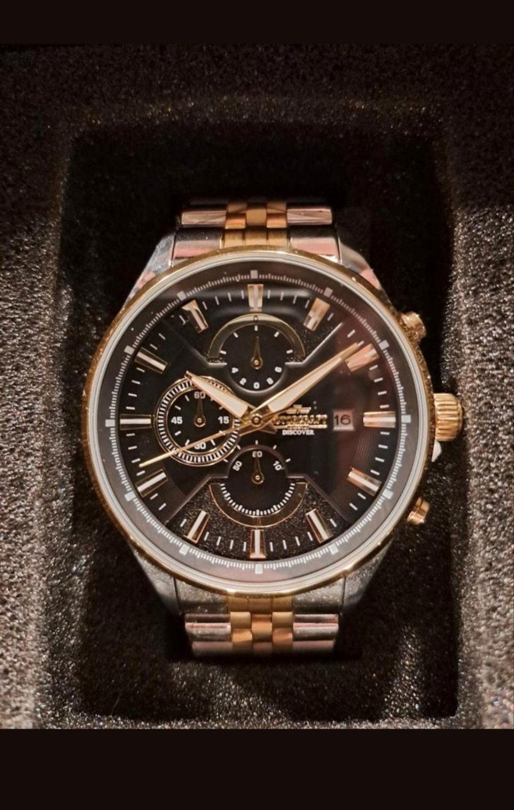 Rotorcraft Discover RC4803 Herenhorloge, Staal, Staal, Polshorloge, Nieuw