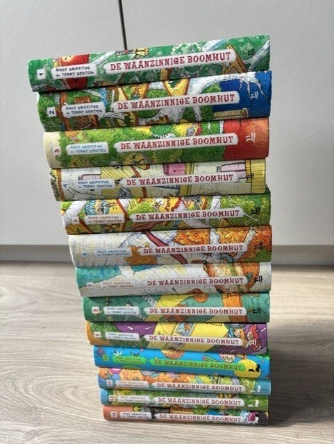 De waanzinnige boomhut - volledige reeks (13 delen), Boeken, Ophalen, Zo goed als nieuw, Andy Griffiths; Terry Denton, Fictie