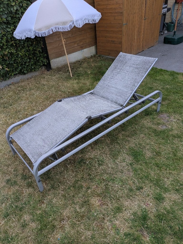 Ligbed aanpasbaar, Ophalen, Gebruikt, Aluminium, Verstelbaar