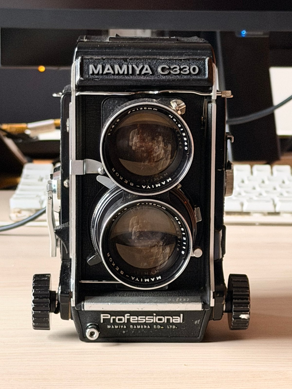 Mamiya C330 w/ 135 f/4.5, Enlèvement, Comme neuf