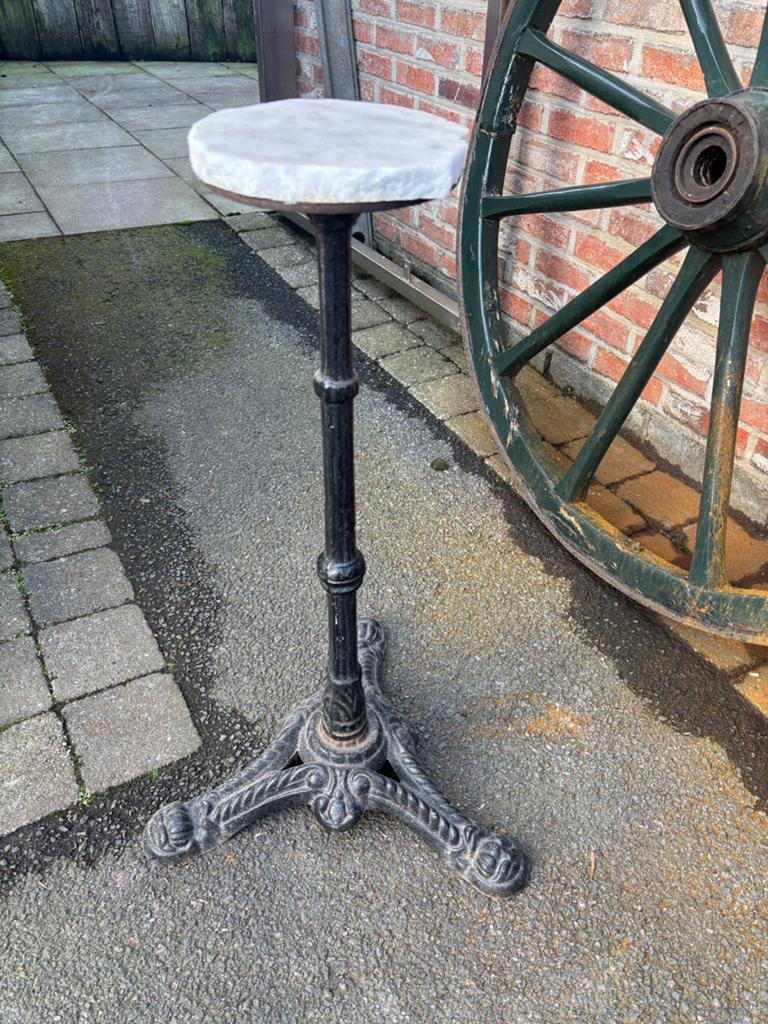 Gietijzeren tafelpoten, Tuin en Terras, Ophalen, Zo goed als nieuw