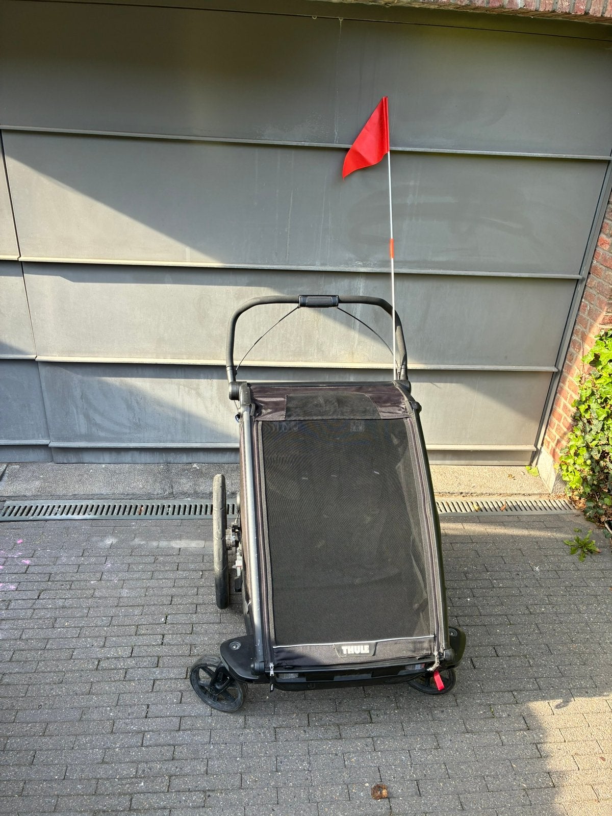 Thule Chariot Sport 2 places, 40 à 60 kg, Enlèvement, Utilisé, Suspension
