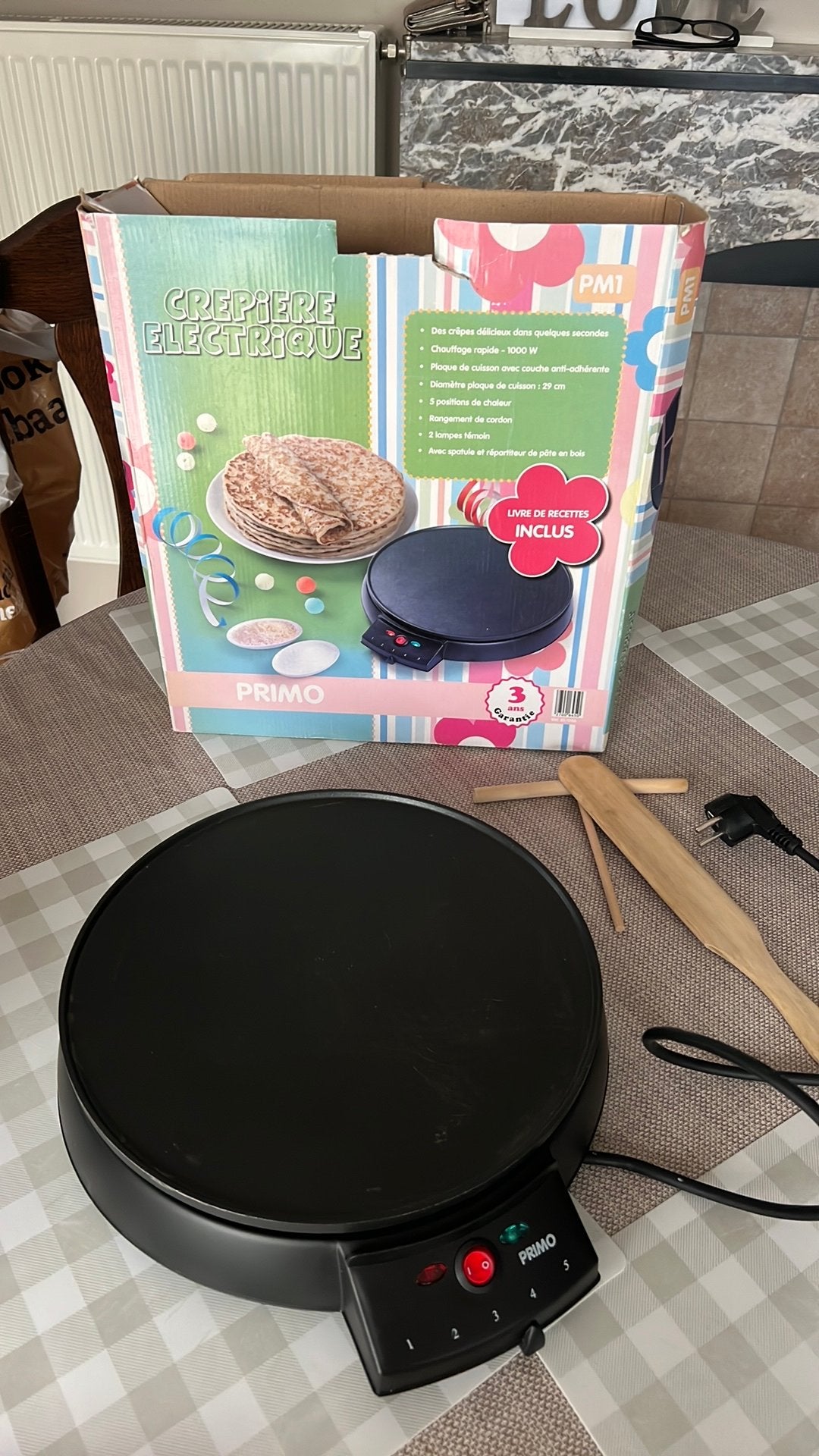 Pannenkoeken maker, Electroménager, Gaufriers, Enlèvement, Comme neuf