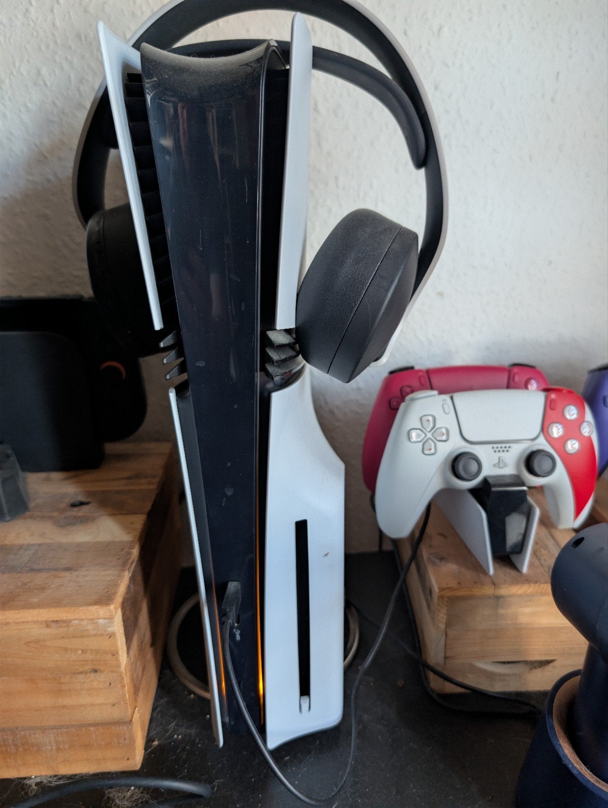 PS5 Pro + PSVR2 + 3 controllers + laders + koptelefoon +..., Games en Spelcomputers, Spelcomputers | Sony PlayStation 5, Ophalen of Verzenden