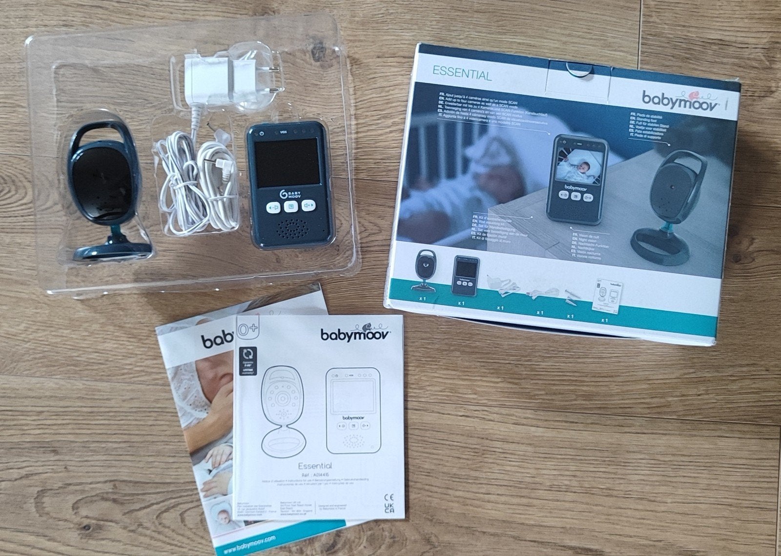 Babyphone Babymoov, Enlèvement, Comme neuf, 250 mètres ou plus, Caméra