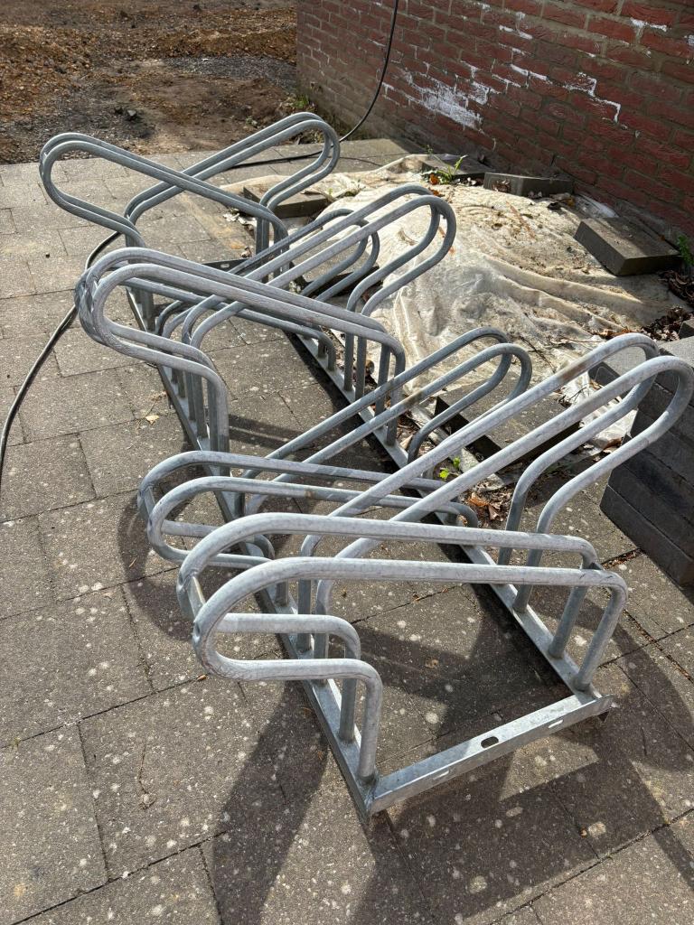 Fietsenrek, Fietsen en Brommers, Ophalen, Gebruikt
