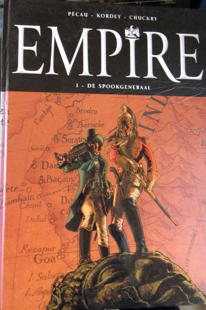 empire  nr 1   de spook generaal ,    hardcover, Ophalen of Verzenden