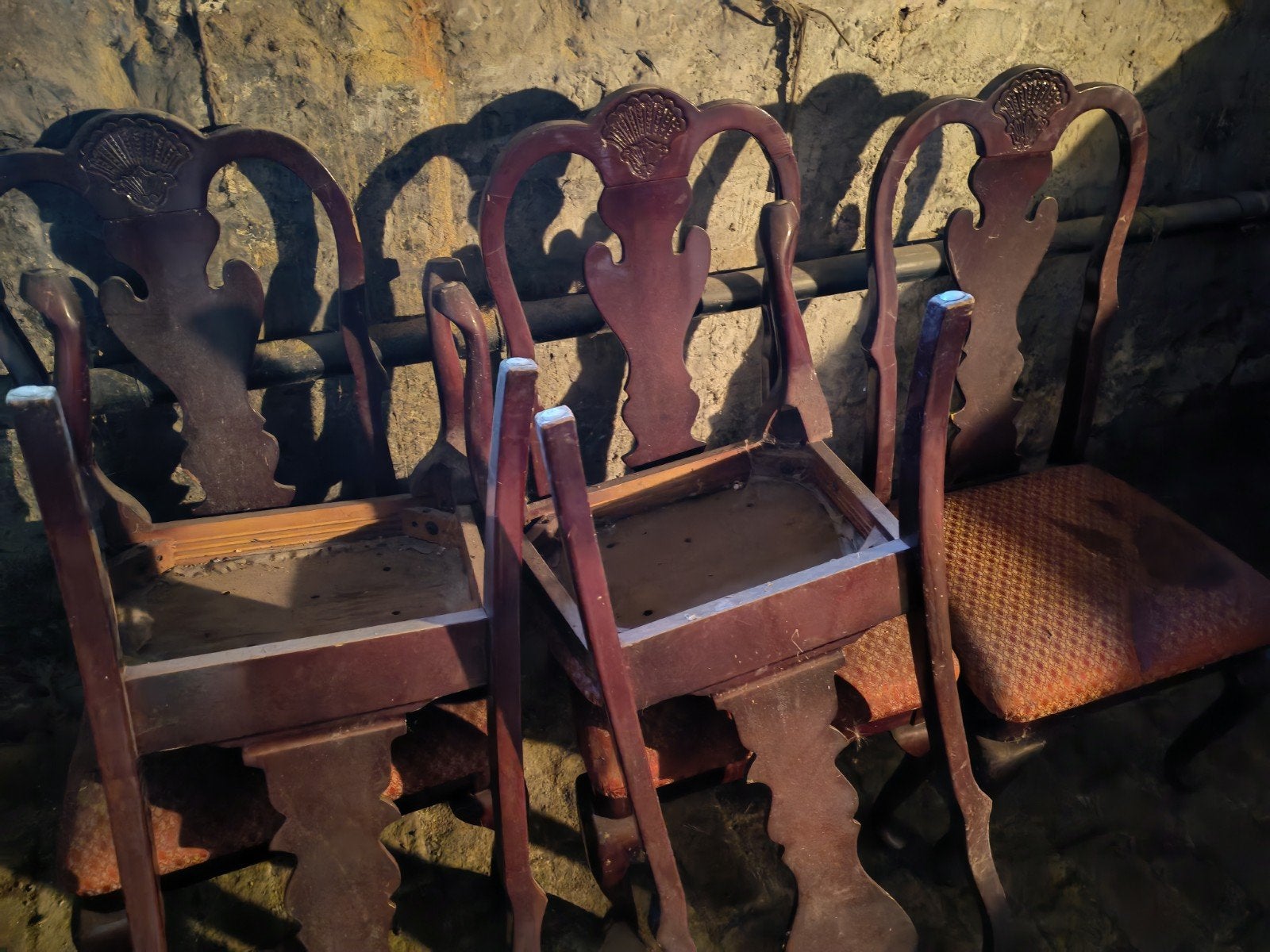 ensemble de 12 chaises style Queen anne/chippendale, Enlèvement