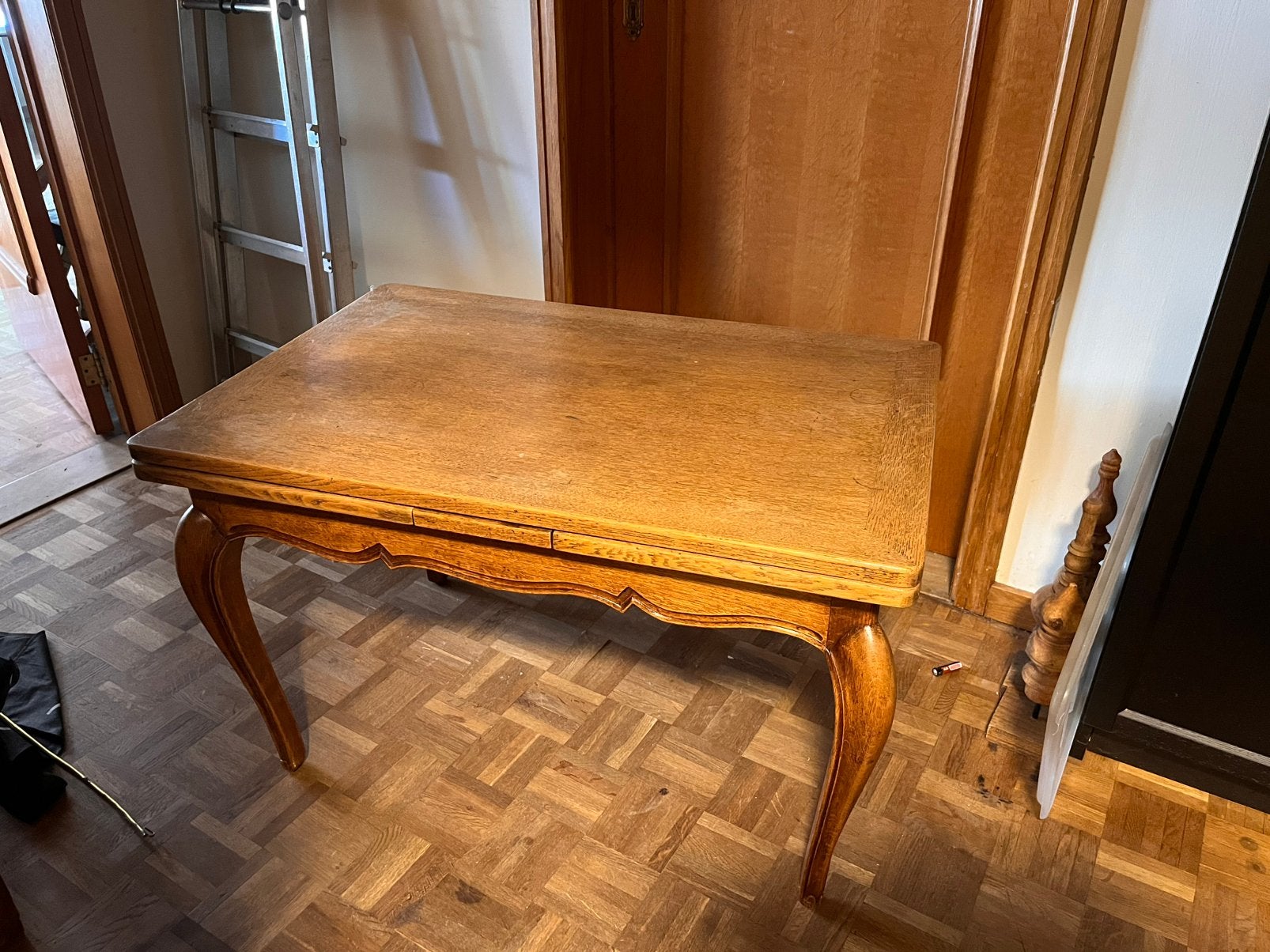 Salontafel/bijzettafel uitschuifbaar, Antiek en Kunst, Ophalen