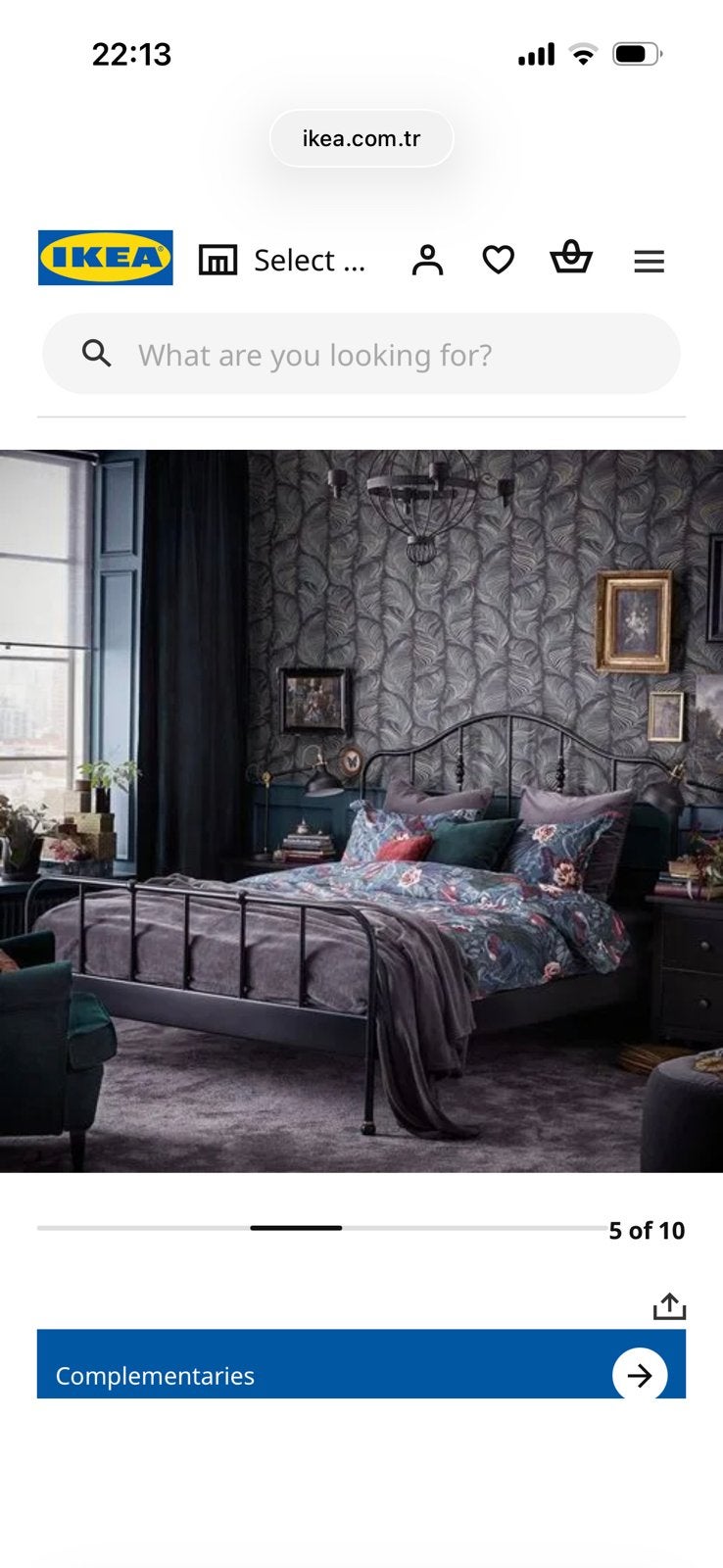 Ikea Sagstua bedframe en Lönset lattenbodem, Huis en Inrichting, Slaapkamer | Slaapbanken, Ophalen, Zo goed als nieuw