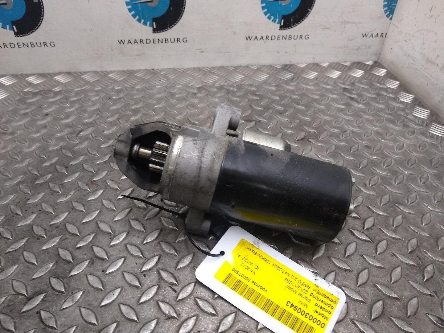 MINI (BMW) MINI STARTMOTOR 2012, Autos : Pièces & Accessoires, Autres pièces automobiles, Utilisé, ARN reconnu, Stiba membre, Reconnu durable
