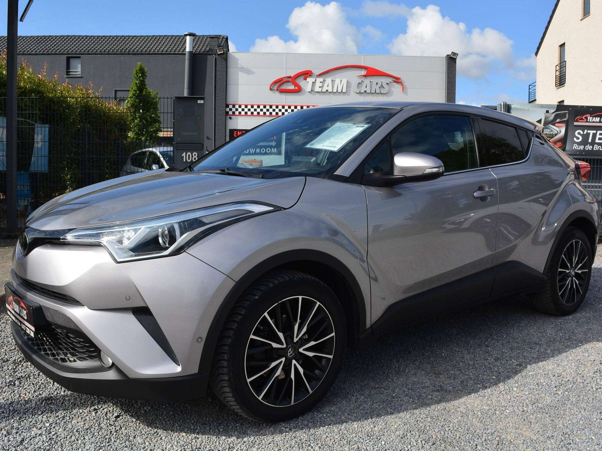 Toyota C-HR C-HR 1.2 Turbo 2WD C-Business Plus, Argent ou Gris, Achat, Euro 6, Entreprise