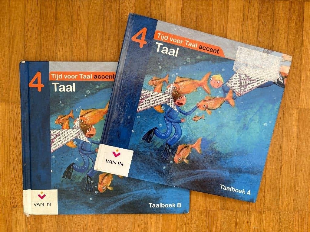 Tijd voor taal accent 4: taalboeken en werkschriften, Neuf, Enlèvement ou Envoi, Primaire, Néerlandais
