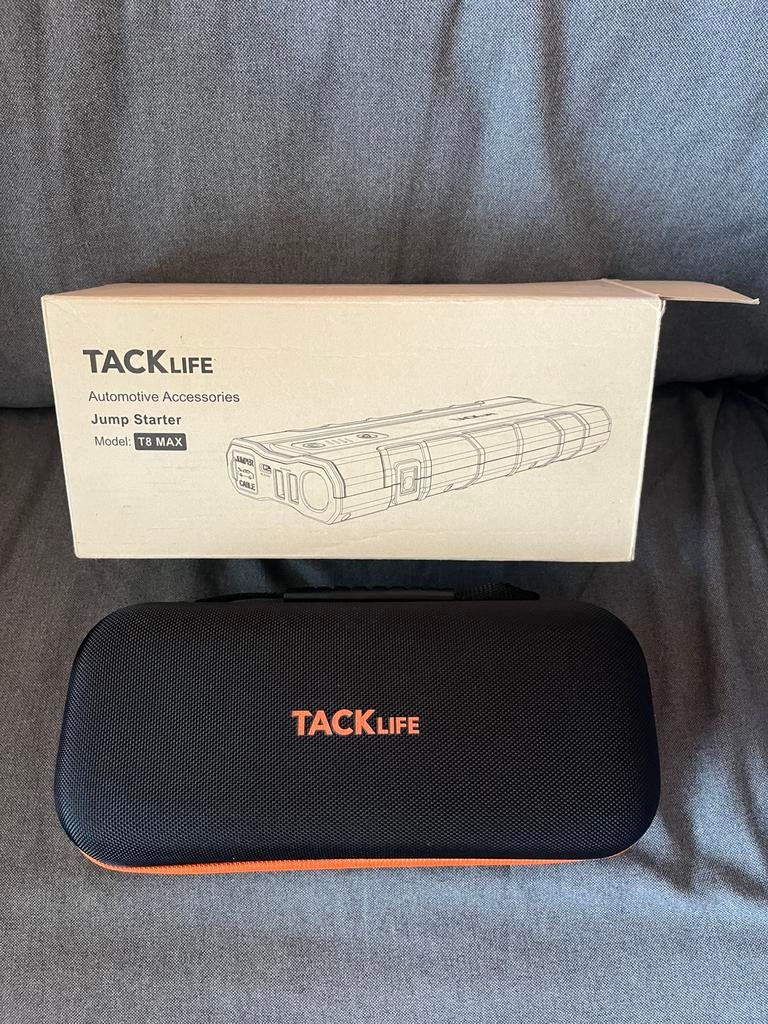 Tacklife startbooster T8 Max nieuw, Auto diversen, Jumpstarters, Ophalen, Zo goed als nieuw