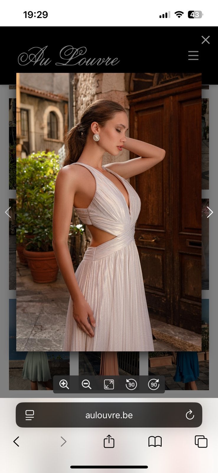 robe taille 36 possible 38 à 40, Kleding | Dames, Ophalen, Zo goed als nieuw