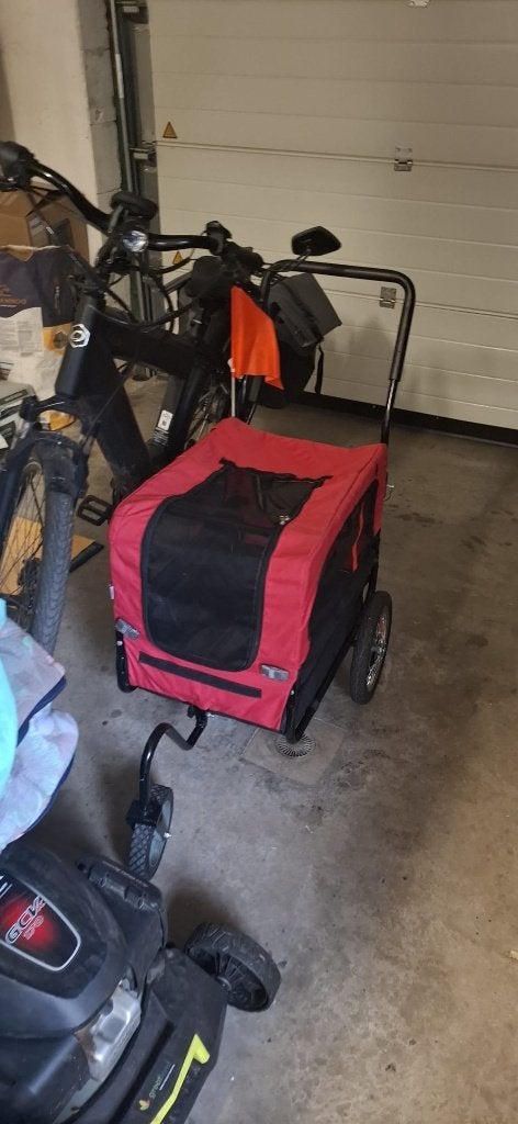 Fietskar / buggy voor honden, Dieren en Toebehoren, Honden-accessoires, Ophalen, Gebruikt