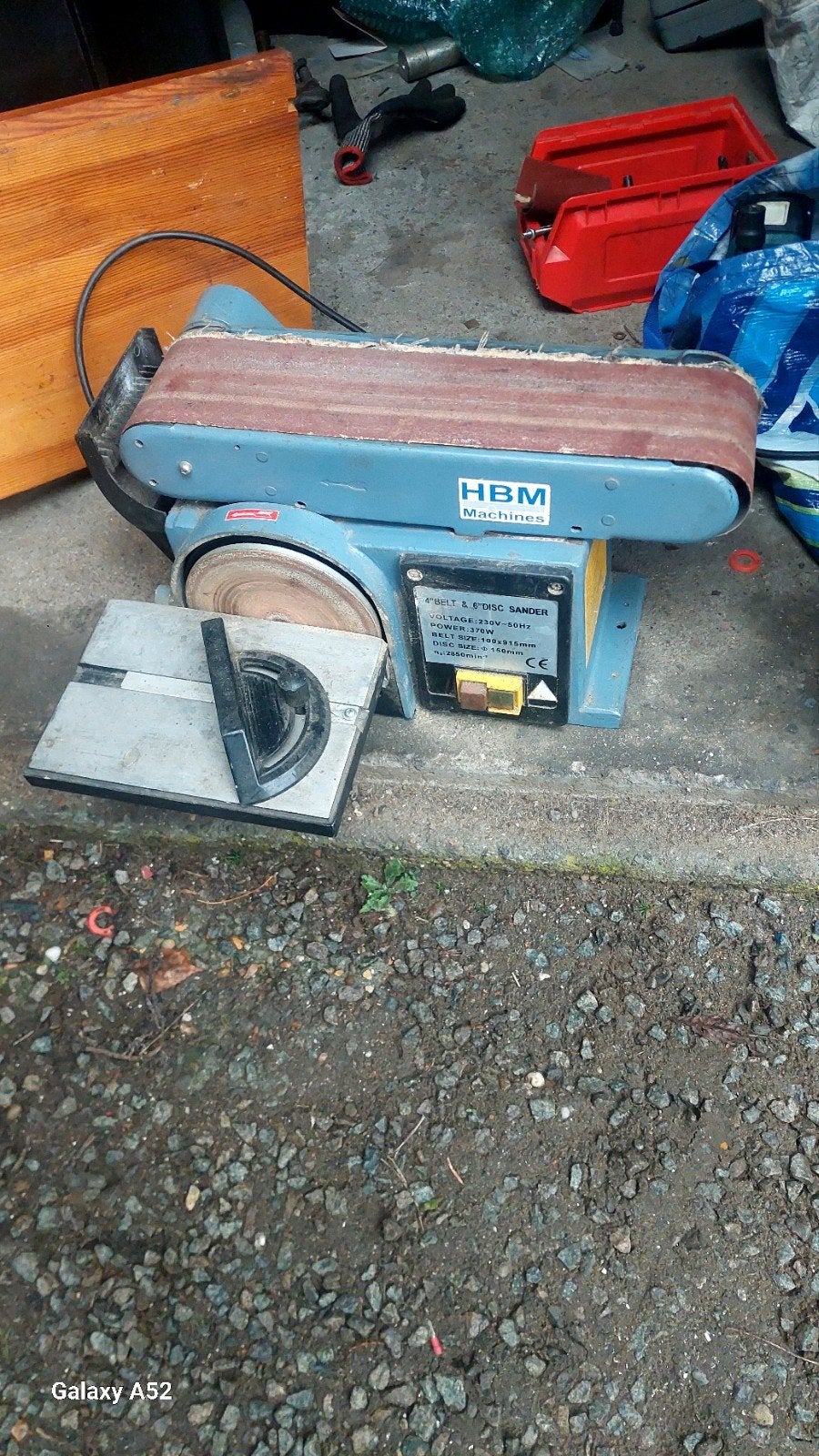 Bandschuurmachine hbm