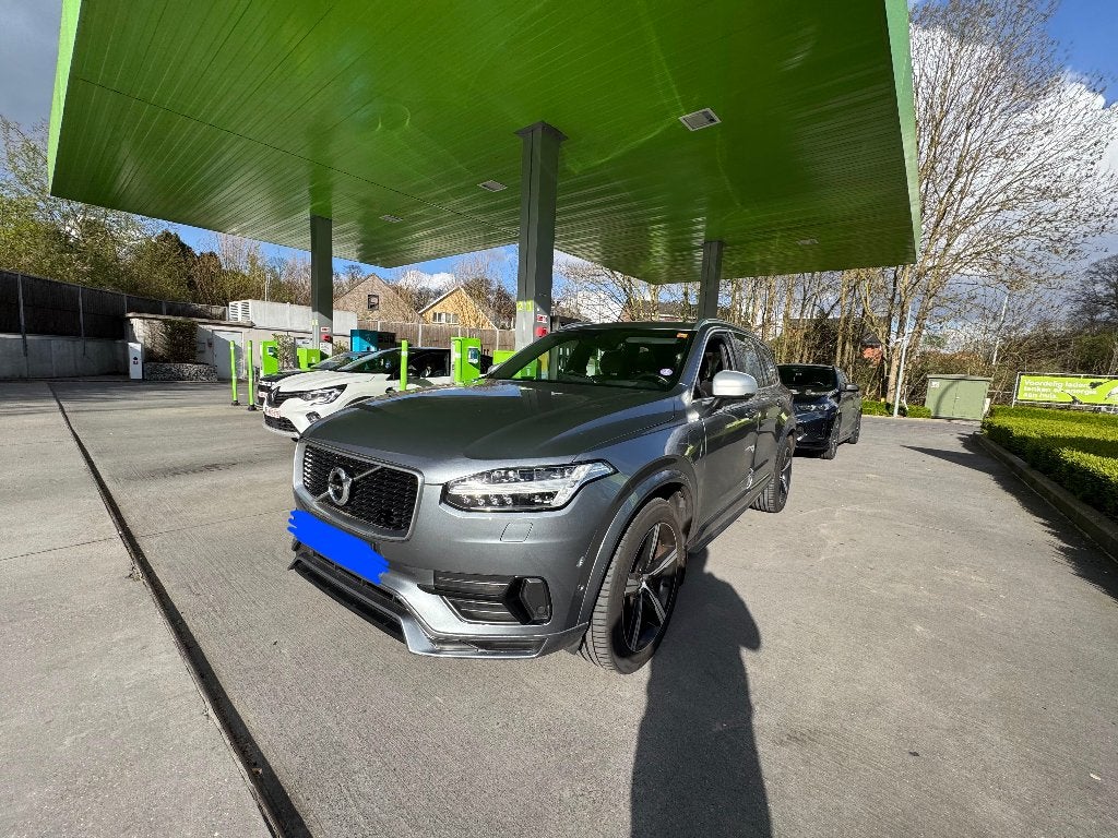 Volvo XC90 T8 R-Design Plug-in Hybrid 2016, Autos, Argent ou Gris, Achat, Euro 6, 7 places