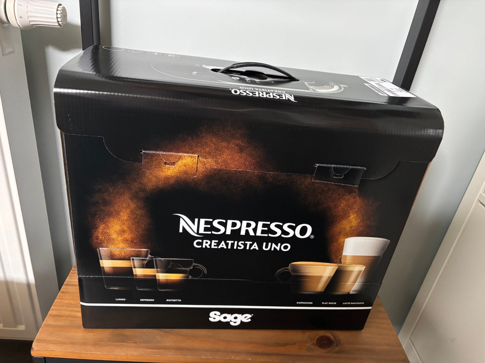 Nespresso Creatista Uno koffietoestel - nieuw, Neuf, Réservoir d'eau amovible, Dosettes et capsules de café, 4 à 10 tasses