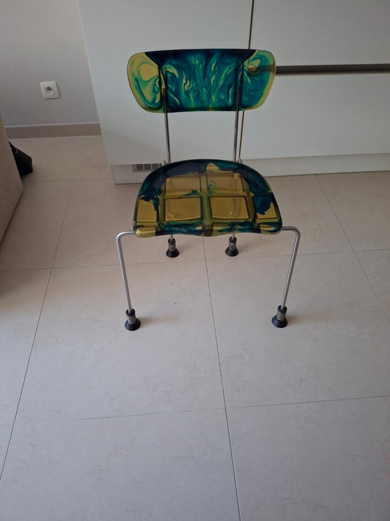 Broadway chair - Gaetano Pesce voor Bernini Italy, Huis en Inrichting, Stoelen, Ophalen, Overige materialen, Design klassieker