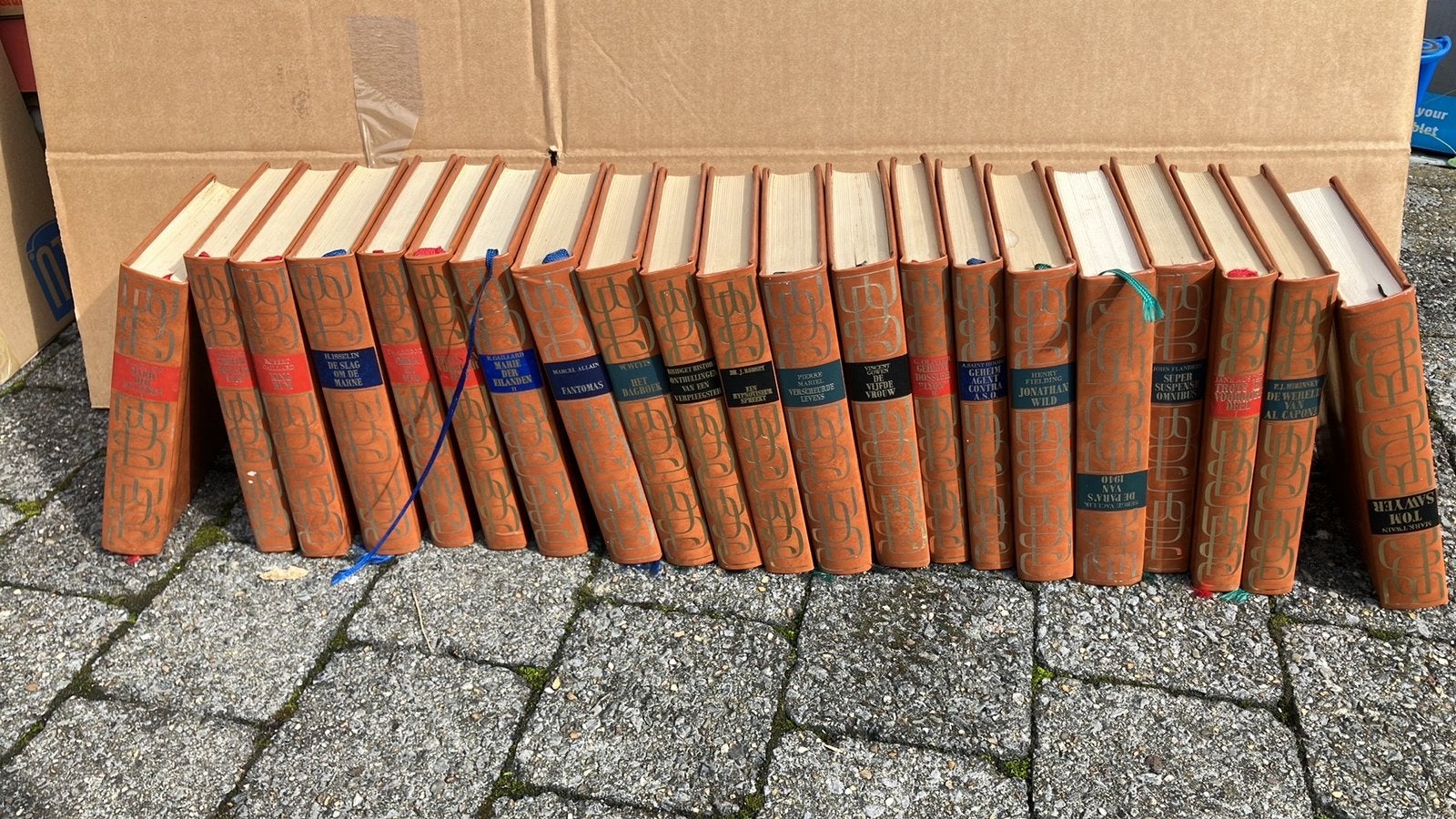 Vintage boeken mooie omslag, Ophalen