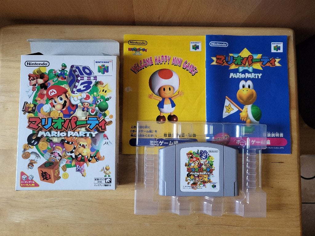 Jeu Nintendo 64 Mario Party (import japonais) – COMPLET, Enlèvement