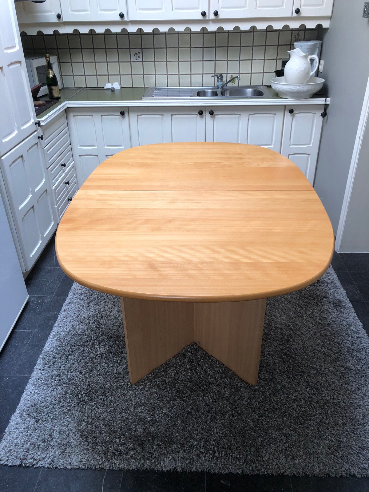 Table de salle à manger extensible, Maison & Meubles, Enlèvement, Comme neuf